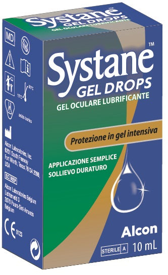 Gel oculare lubrificante systane gel drops 10 ml