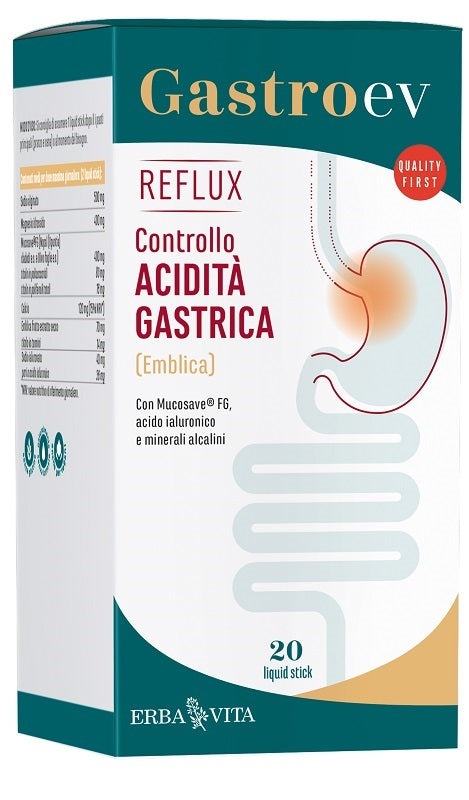 Gastro ev reflux 20 stick da 12 ml