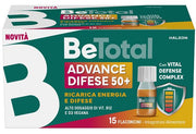 Betotal advance difese 50+ 15 flaconcini da 7 ml aroma naturale arancia con edulcoranti senza zuccheri senza glutine naturalmente privo di lattosio
