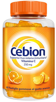 Cebion 60 pastiglie gommose gusto arancia