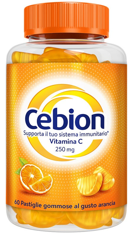 Cebion 60 pastiglie gommose gusto arancia